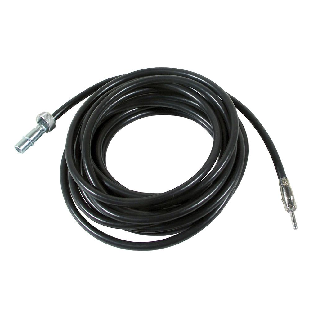 C1 1956-1962 Corvette Antenna Cable, W/Correct Serrated Nut