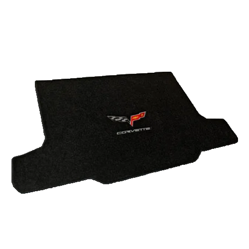 Corvette Cargo Mat with C6 Emblem and Corvette Script - Convertible : 2005-2013 C6