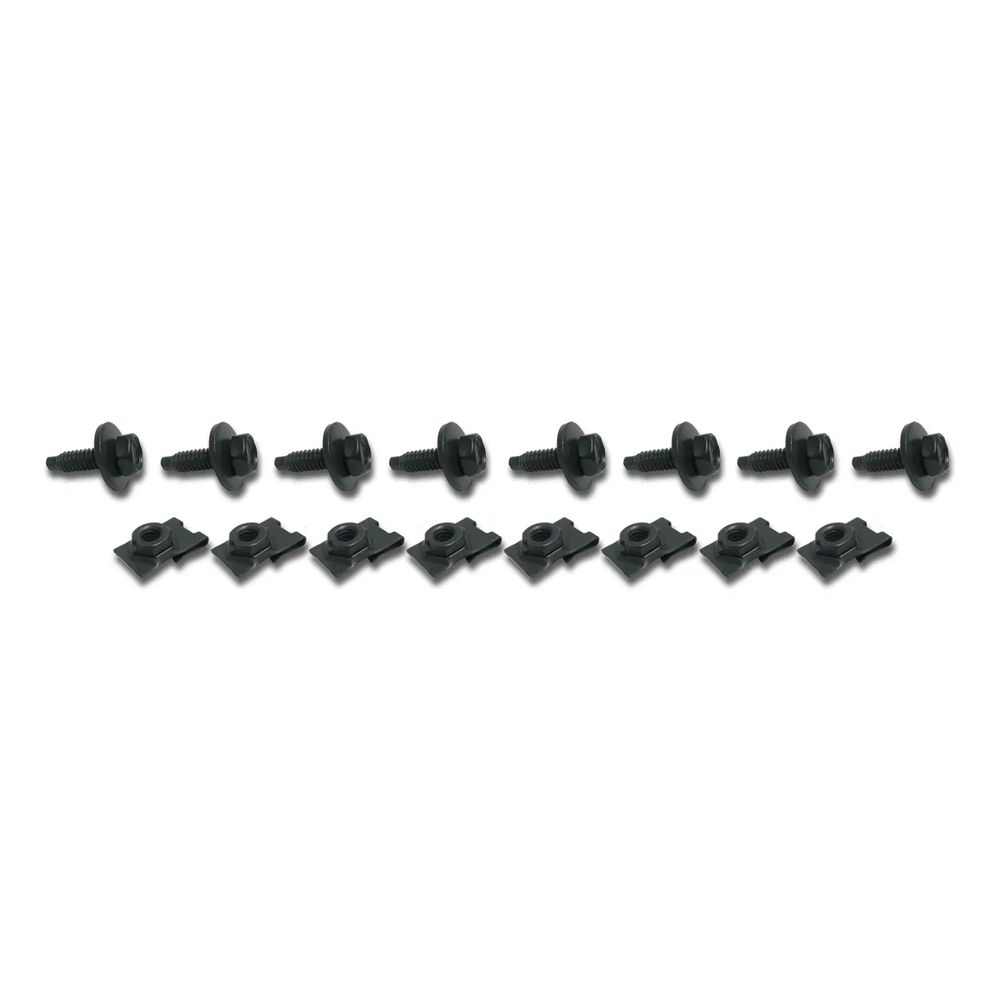 C3 1973-1979 Corvette Front Air Dam Mount Kit - 16Pc