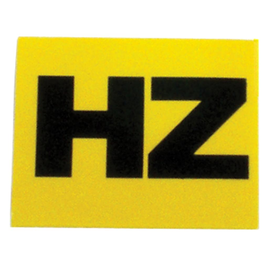 C3 1969 Corvette Decal, Valve Cover Engine Code-HZ