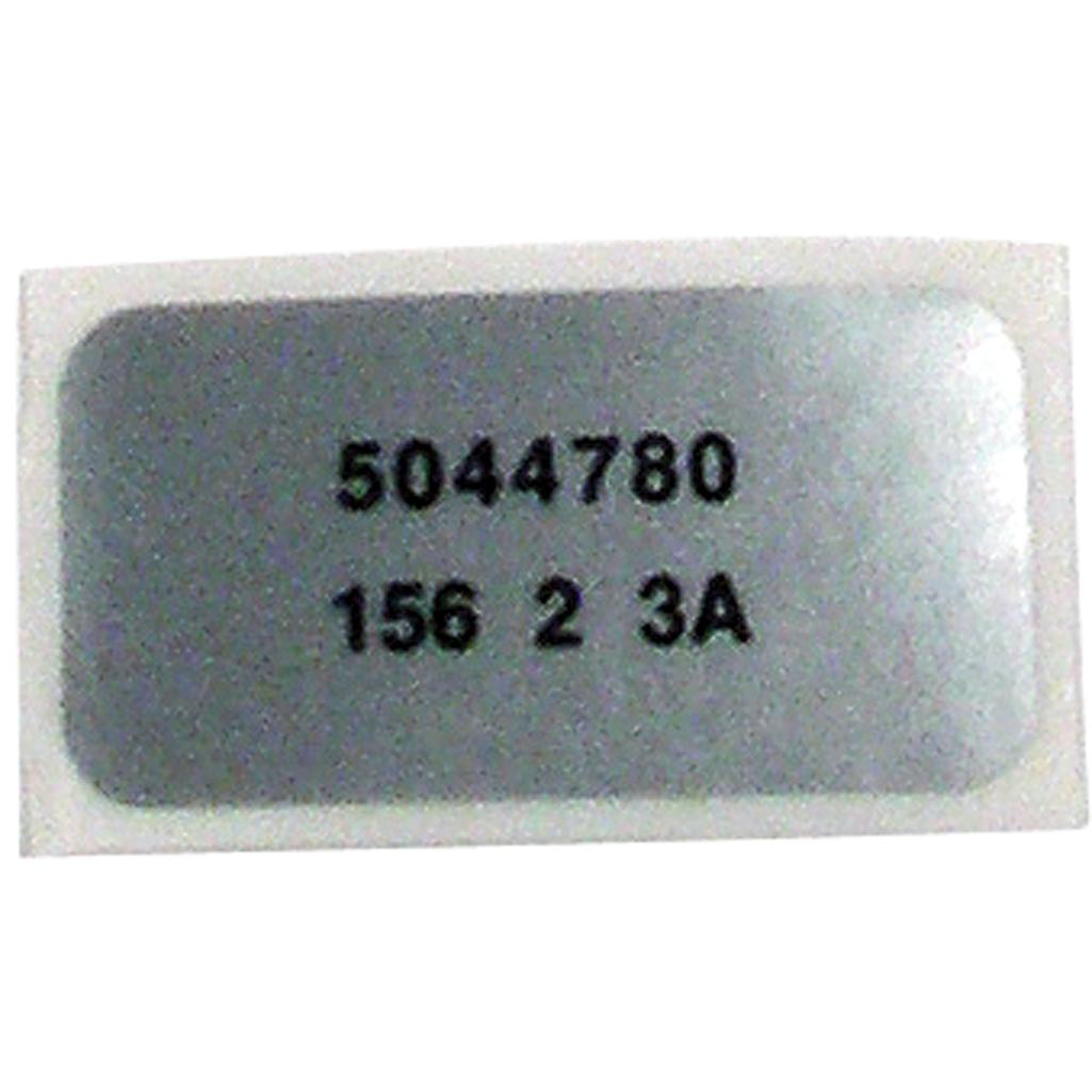 C3 1971-1972 Corvette Label, Windshield Wiper Motor