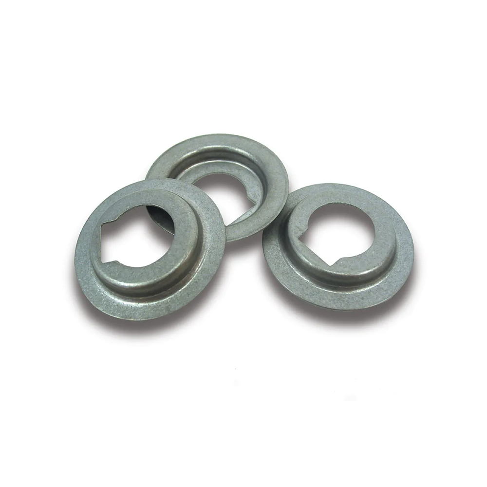 C3 1968-1977 Corvette Rear Compartment Latch Escutcheons - 3Pc Set
