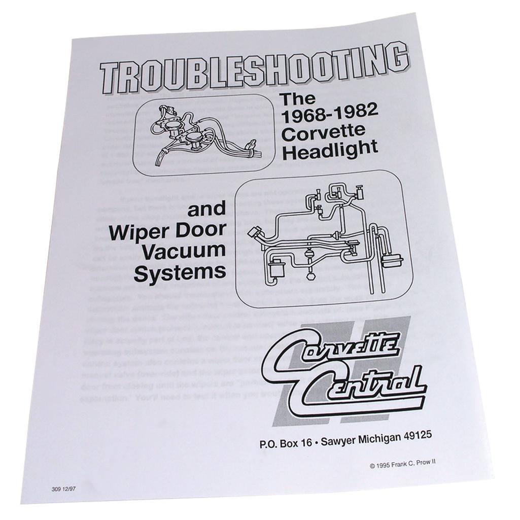 C3 1968-1982 Corvette Vacuum System Troubleshooting Manual