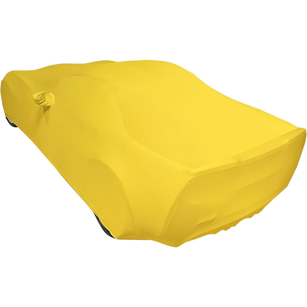 Corvette Ultraguard Stretch Satin Car Cover - Yellow - Indoor :  2005-2013 C6, Z06, ZR1, Grand Sport