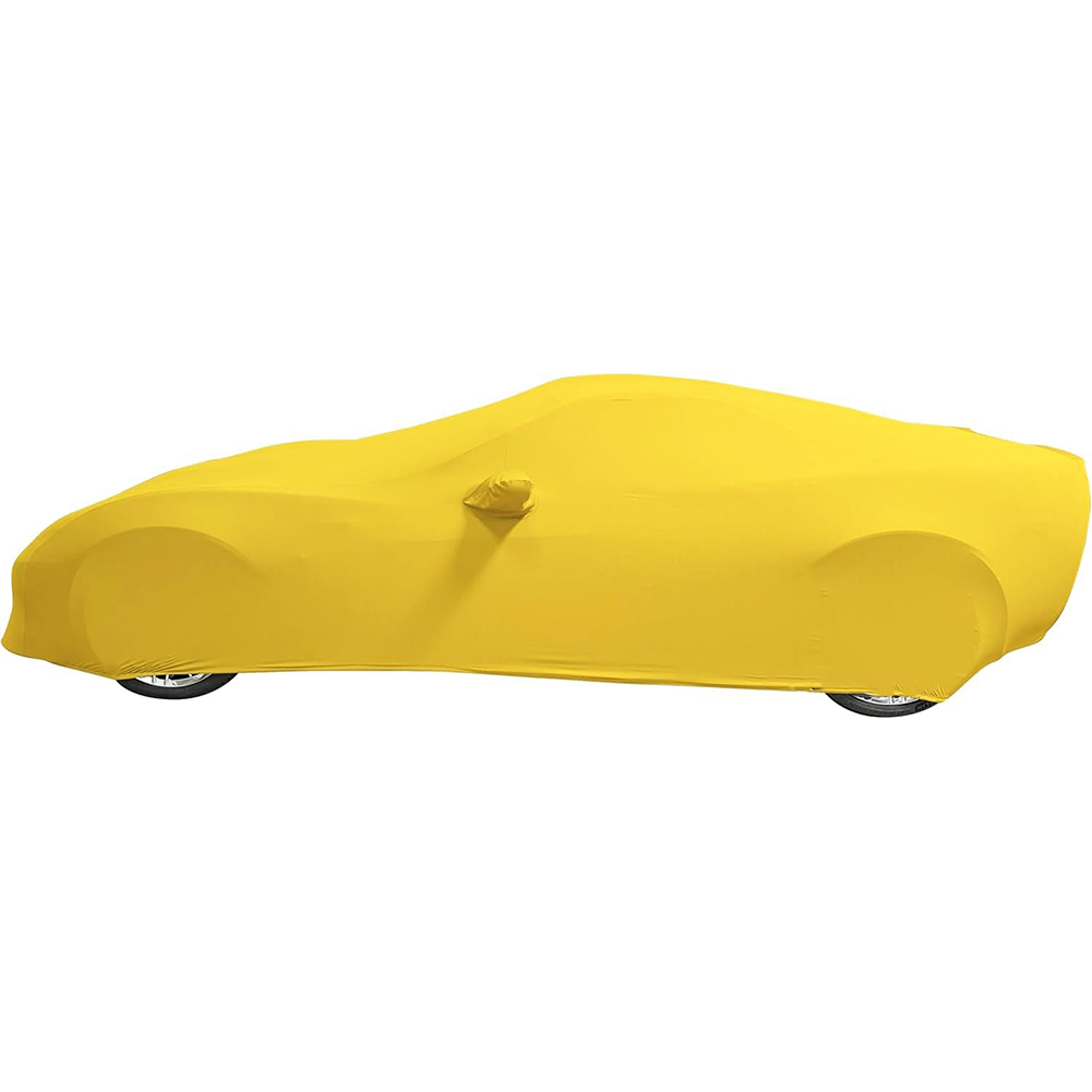 Corvette Ultraguard Stretch Satin Car Cover - Yellow - Indoor :  2005-2013 C6, Z06, ZR1, Grand Sport