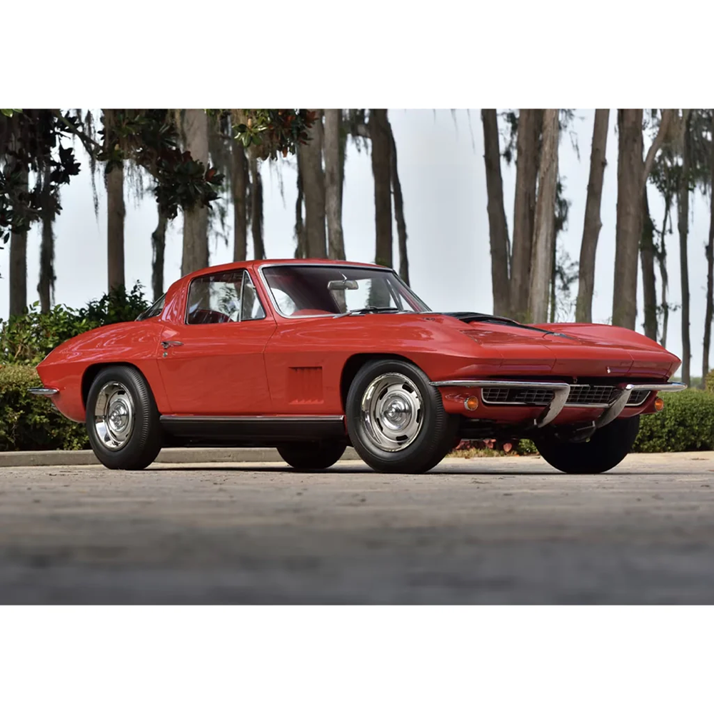 C2 1963-1967 Corvette Rally Wheel 15 X 6 Silver Powder Coat