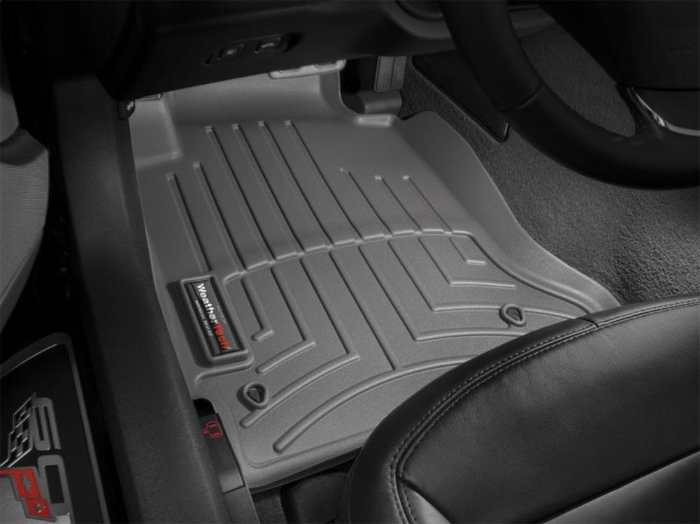 WeatherTech DigitalFit Front FloorLiner for Chevrolet Corvette 2011-2013, Gray