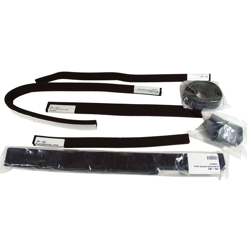 C3 1968 Corvette Radiator Support/Shroud Seal Kit, 427 Steel