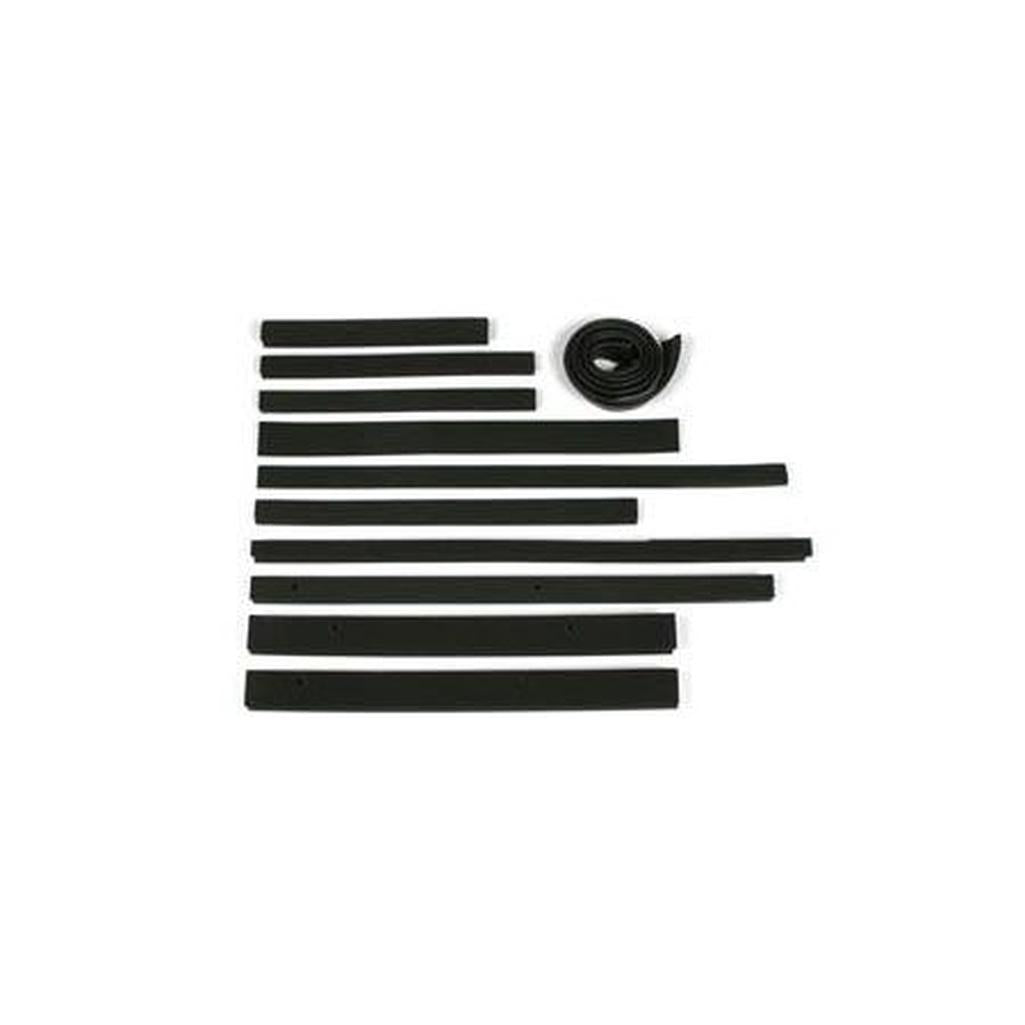 C3 1970 Corvette Radiator Support/Shroud Seal Kit, 350 Aluminum/Steel