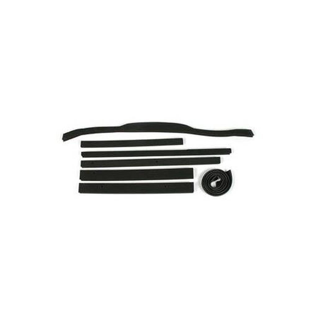 C3 1971 Corvette Radiator Support/Shroud Seal Kit, 350 Aluminum/Steel