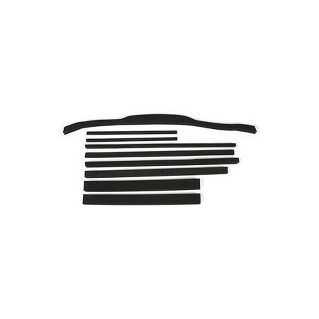 C3 1971 Corvette Radiator Support/Shroud Seal Kit, 350 Aluminum/Plastic