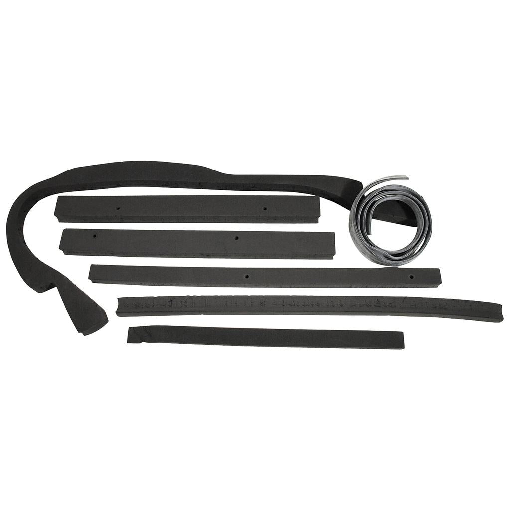C3 1972 Corvette Radiator Support/Shroud Seal Kit, 350 Aluminum/Steel