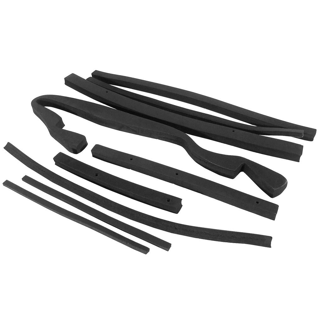C3 1972 Corvette Radiator Support/Shroud Seal Kit, 454