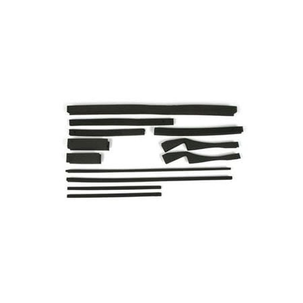C3 1976 Corvette Radiator Support/Shroud Seal Kit/Hood Air Dam W/O Air Conditioning Early