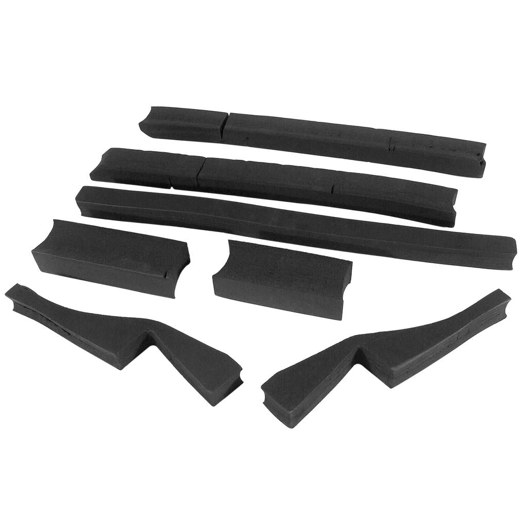 C3 1979 Corvette Radiator Support/Shroud Seal Kit, L48 W/O Air Conditioning
