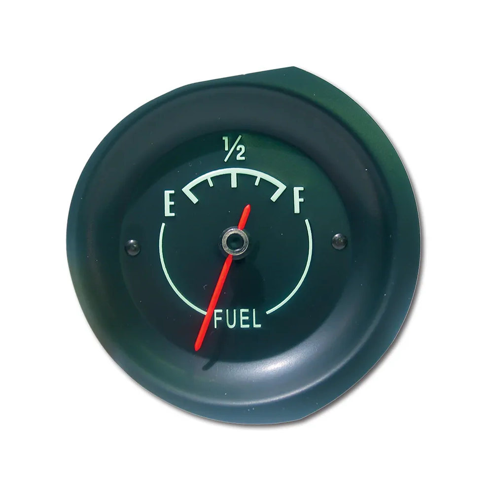 C3 1968-1971 Corvette Fuel Gauge - Green Face