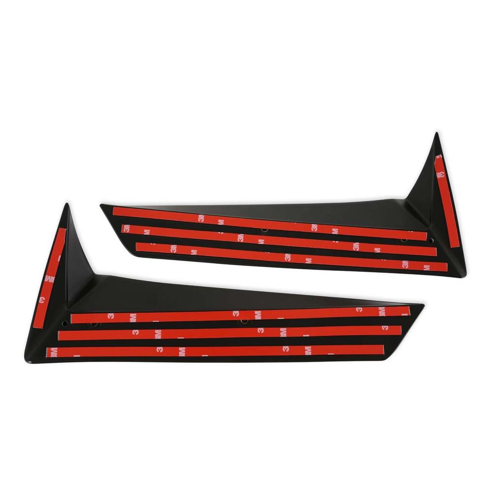 C8 Corvette Roof Spoiler Kit - Satin Black : Base, Z51, Z06, E-Ray Coupe