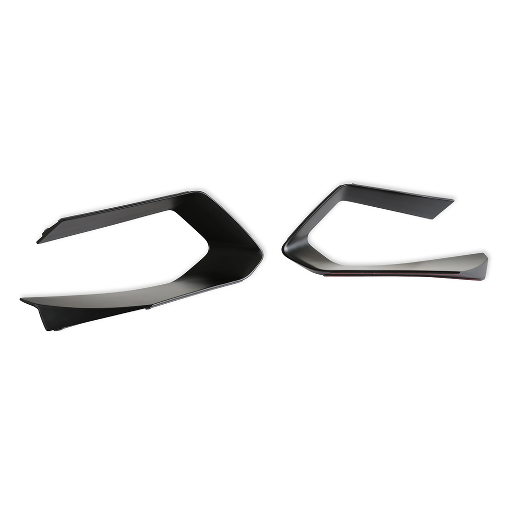 C8 Corvette Lower Front Grille Insert Kit - Satin Black : Base, Z51