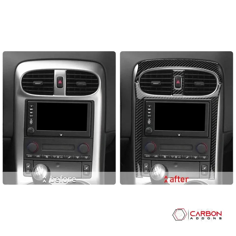 [3pcs] Real Carbon AC and Radio Dash Trim Overlay | C6 2005-2013 Corvette - carbonaddons Carbon Fiber Parts, Accessories, Upgrades, Mods