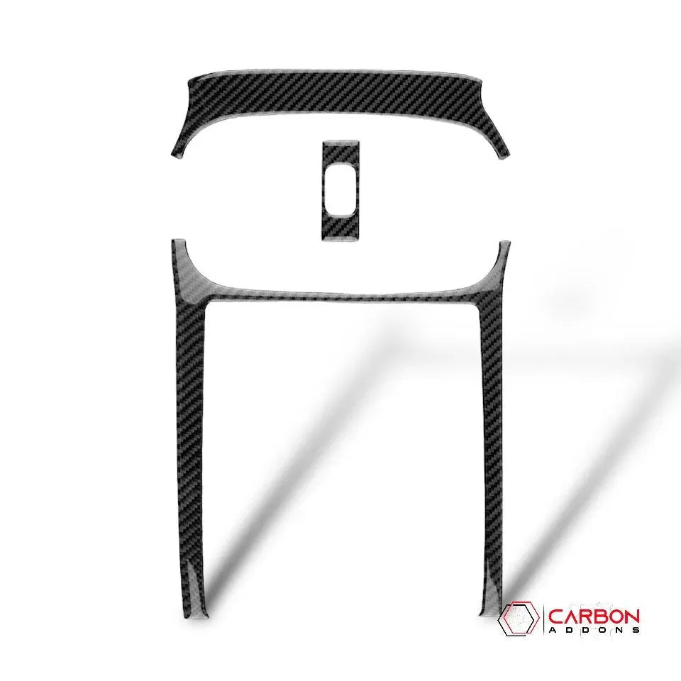 [3pcs] Real Carbon AC and Radio Dash Trim Overlay | C6 2005-2013 Corvette - carbonaddons Carbon Fiber Parts, Accessories, Upgrades, Mods