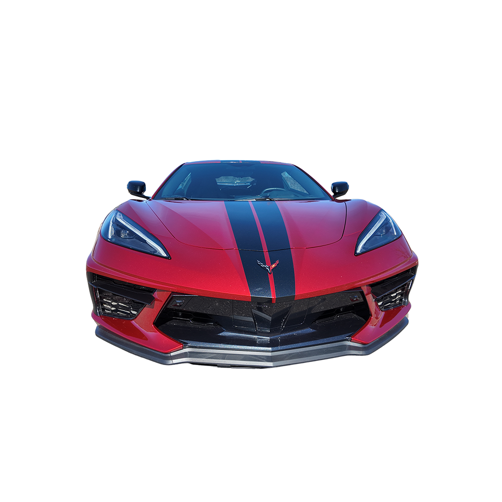 C8 Corvette Stingray Show-N-Go Front License Plate Frame - Motorized : C8 Z51 Only