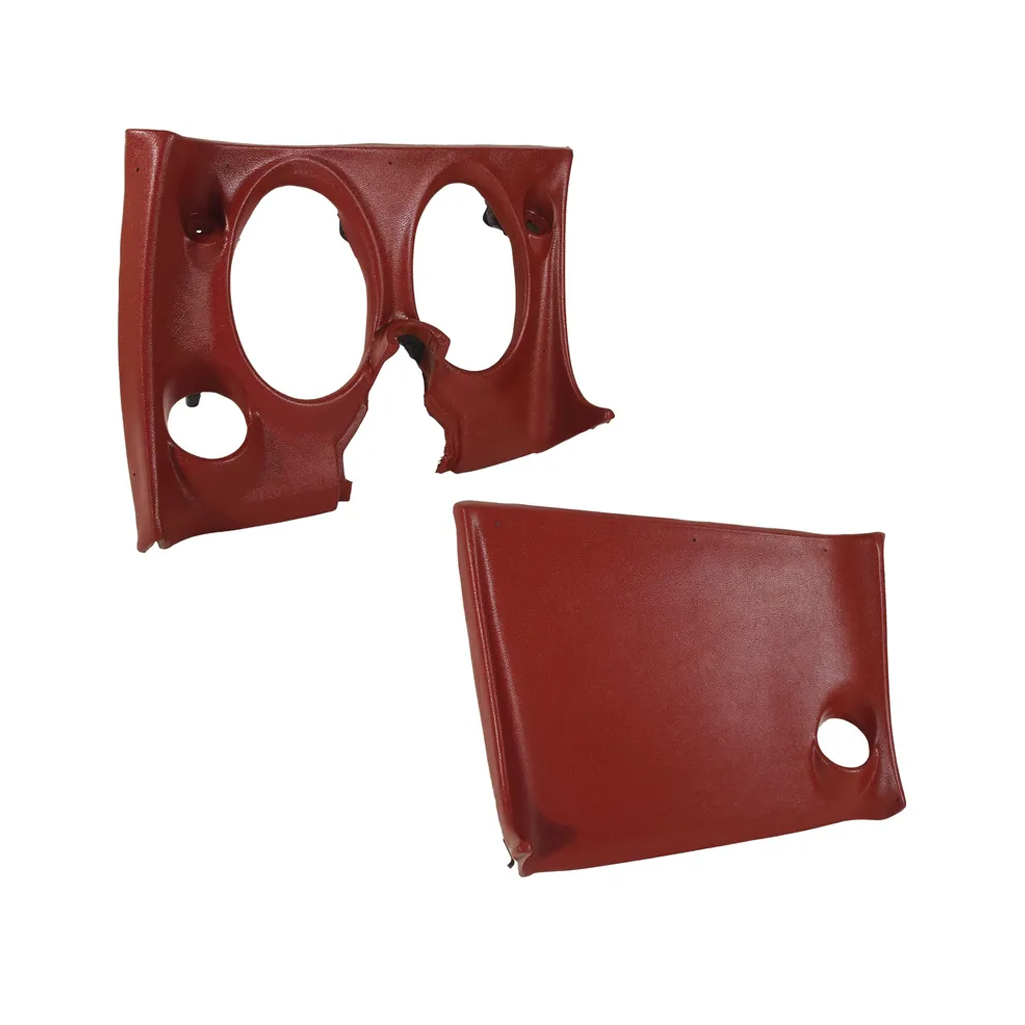 C3 1968-1970 Corvette Lower Dash Pad - Driver & Passenger - Pair
