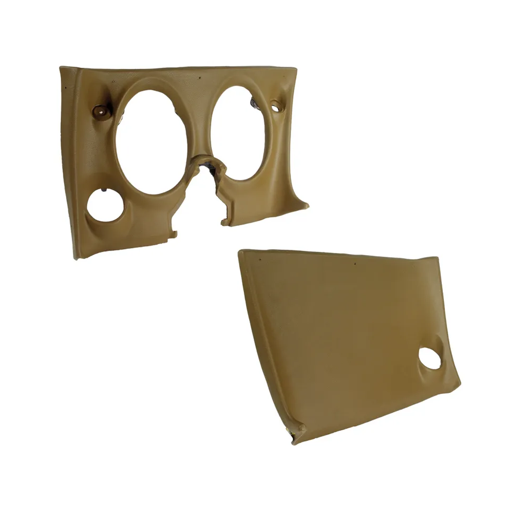 C3 1968-1970 Corvette Lower Dash Pad - Driver & Passenger - Pair