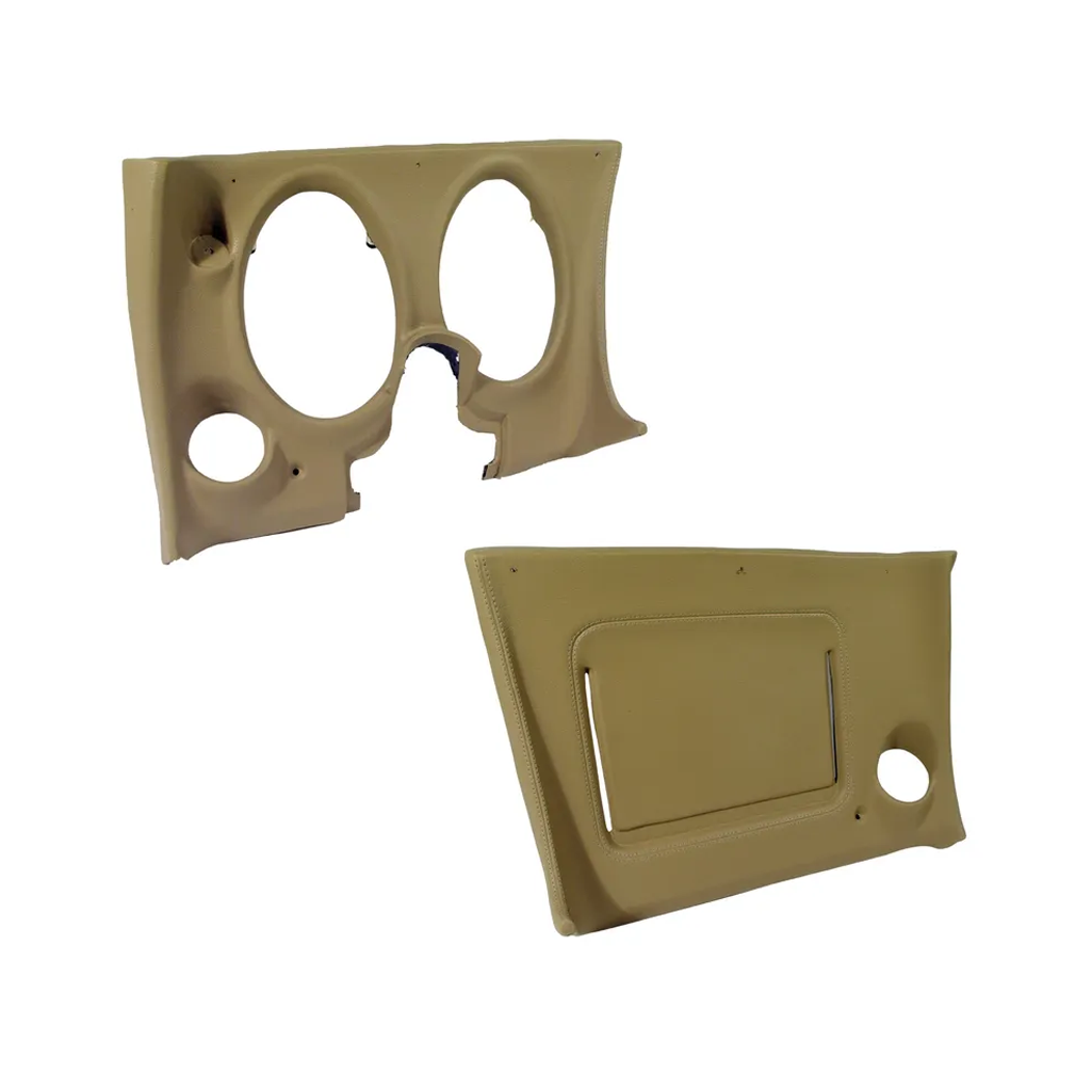 C3 1968-1970 Corvette Lower Dash Pad - Driver & Passenger - Pair