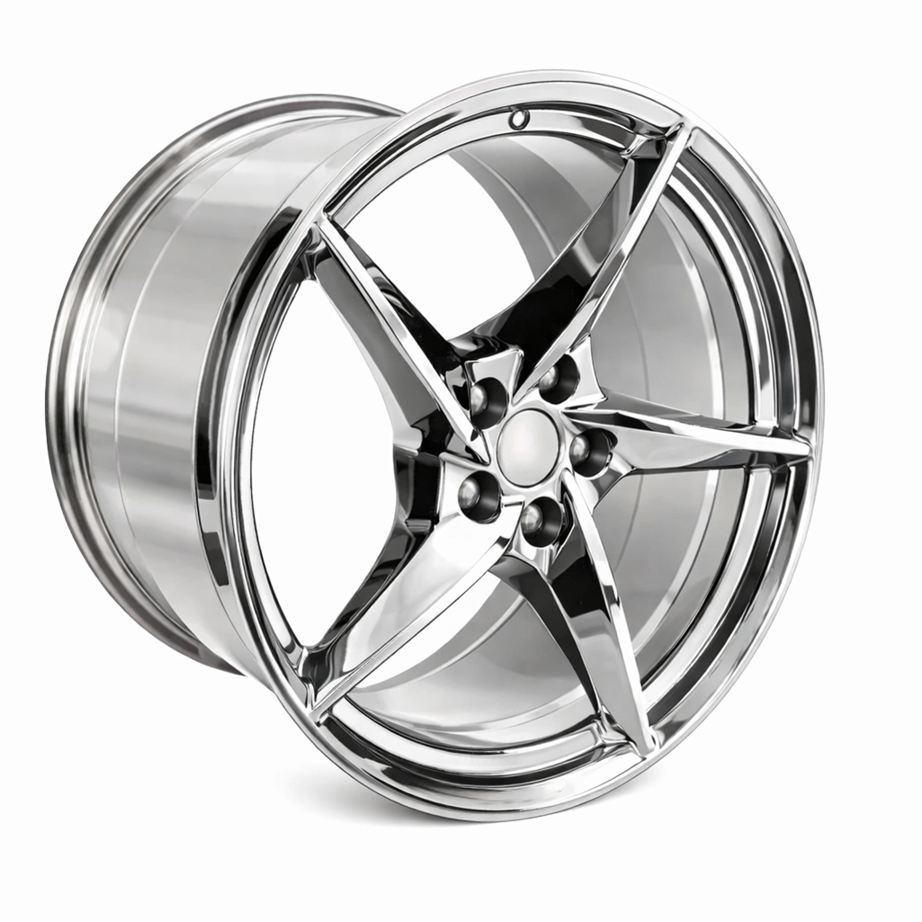 C8 Corvette E-Ray GM Wheel Exchange - Chrome : C8 2024+