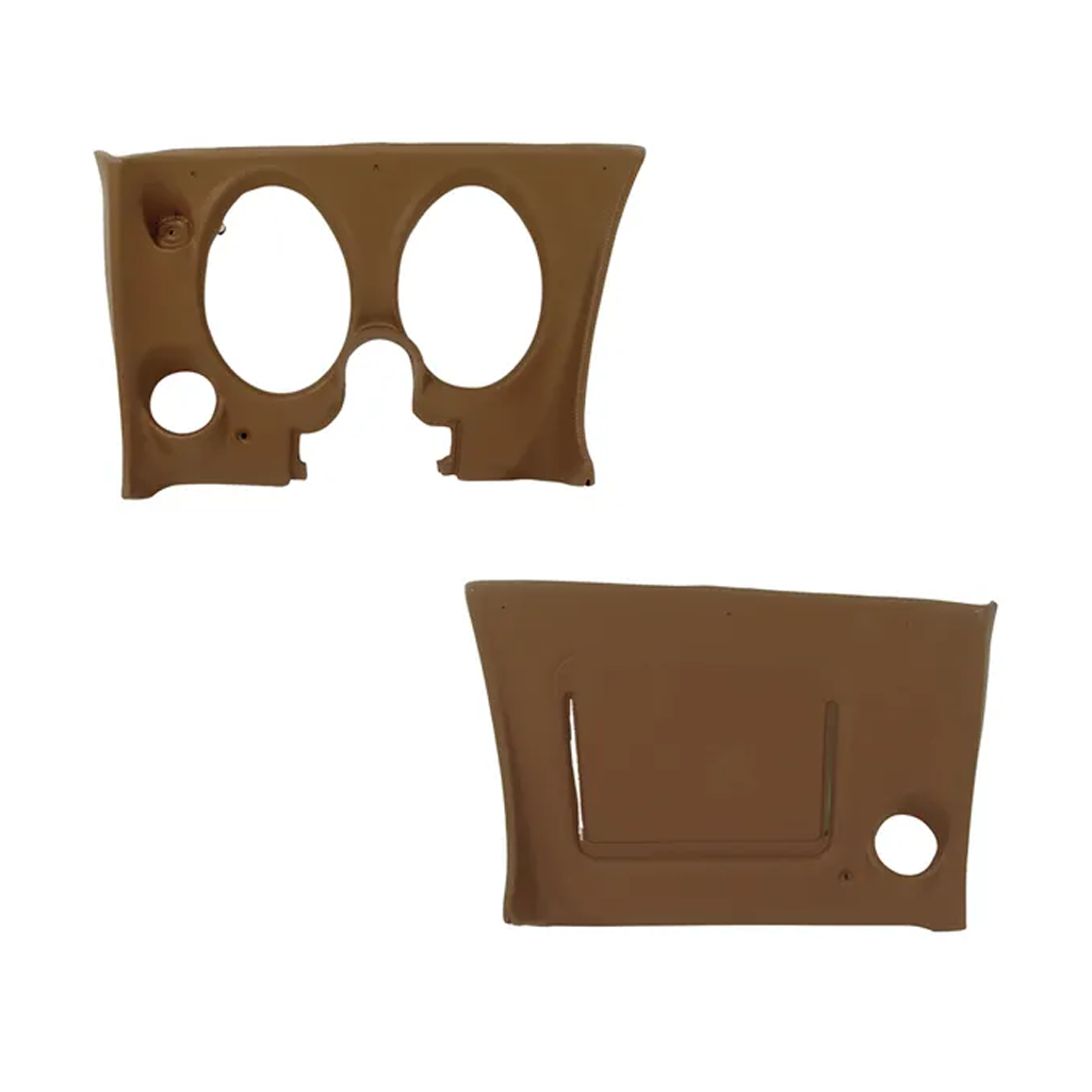 C3 1971-1975 Corvette Lower Dash Pad - Driver & Passenger - Pair