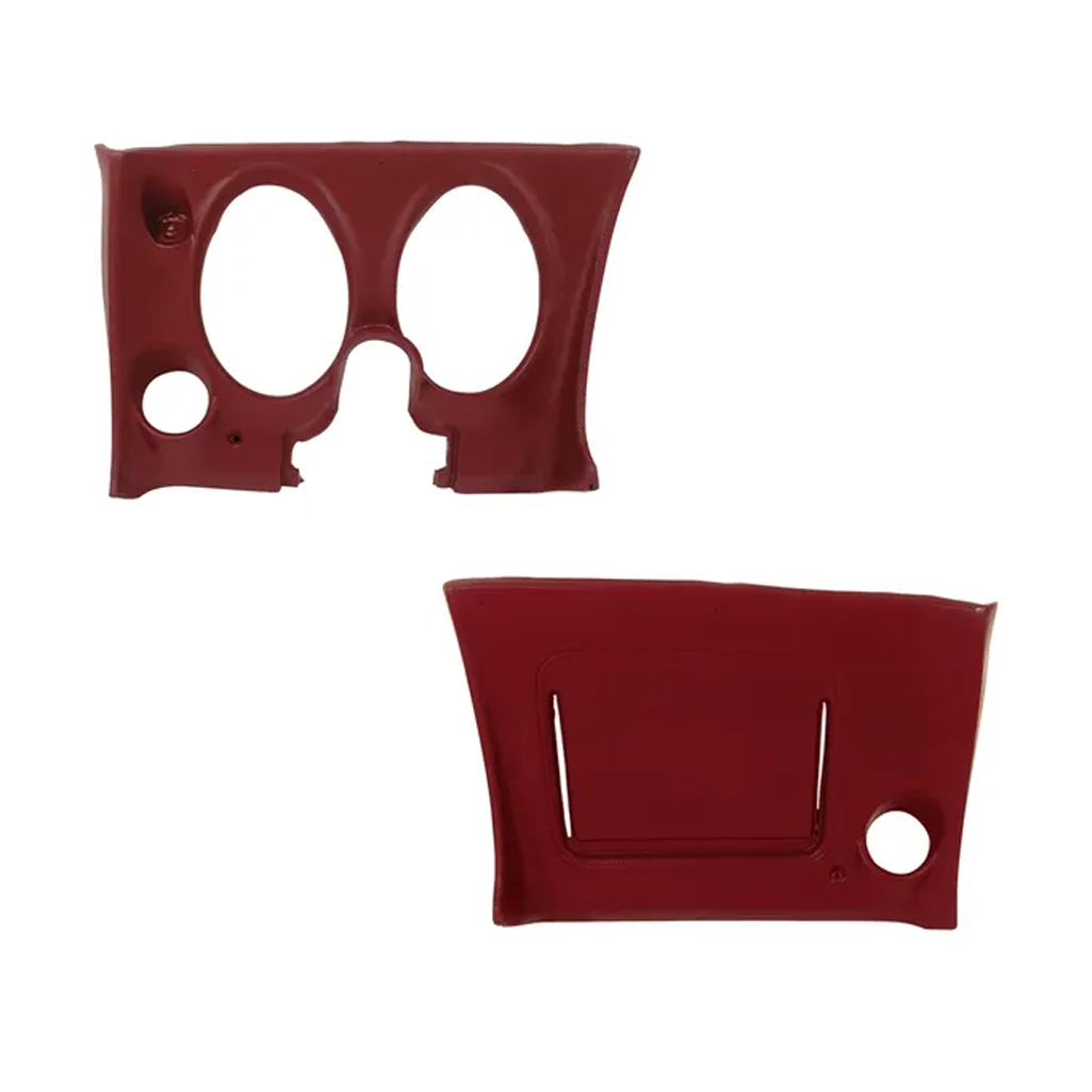 C3 1971-1975 Corvette Lower Dash Pad - Driver & Passenger - Pair