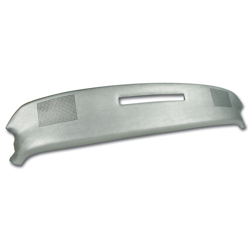 C3 1974-1975 Corvette Upper & Lower Dash Pad Set - Silver - With Lower A/C Vent Cutout