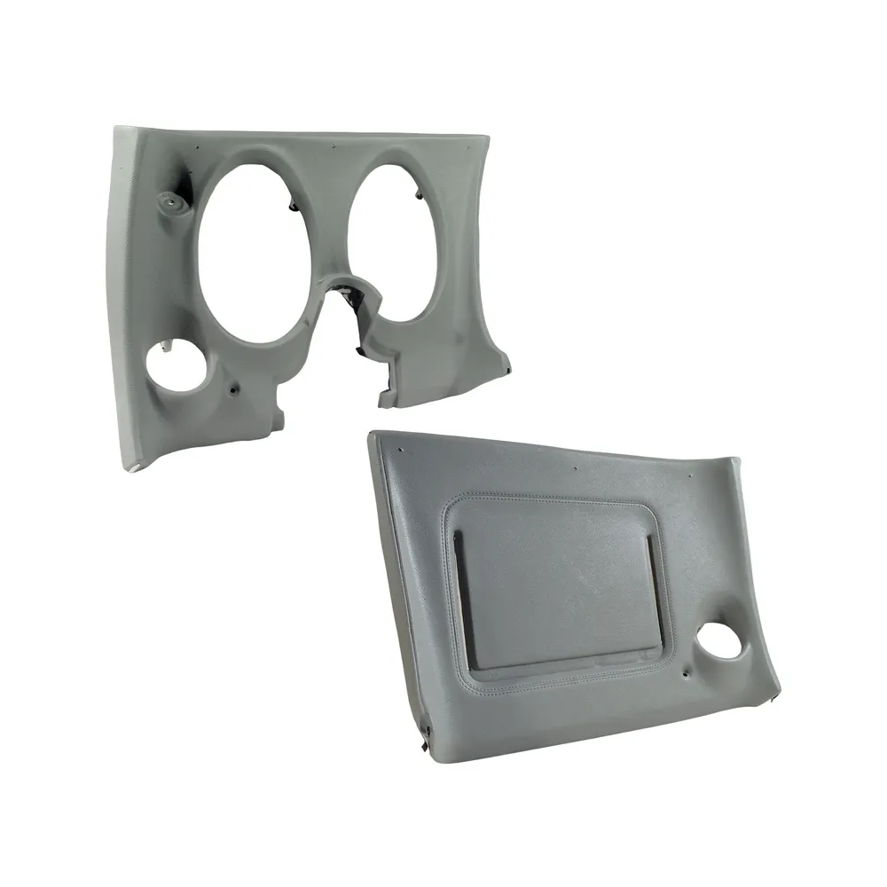 C3 1977 Corvette Lower Dash Pad Pair W/O Lower AC Vent Cutout