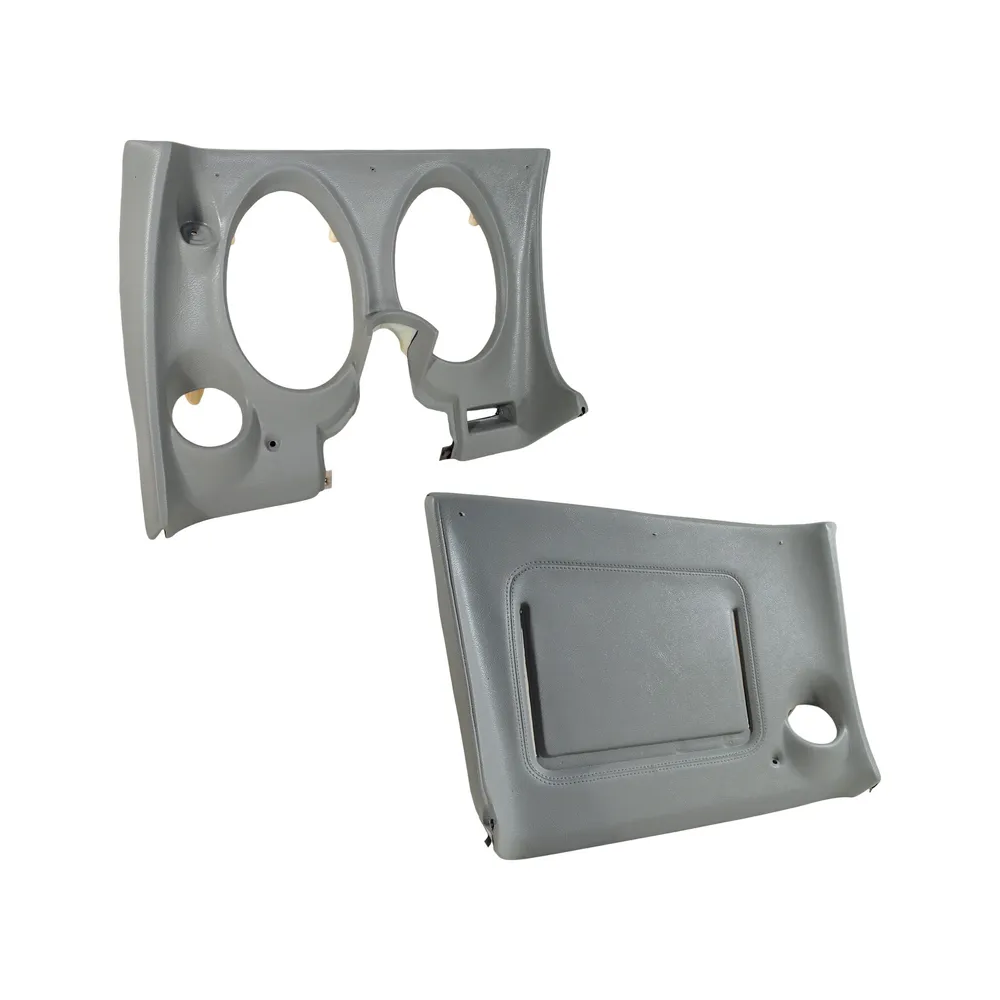 C3 1977 Corvette Lower Dash Pad Pair with Lower AC Vent Cutout