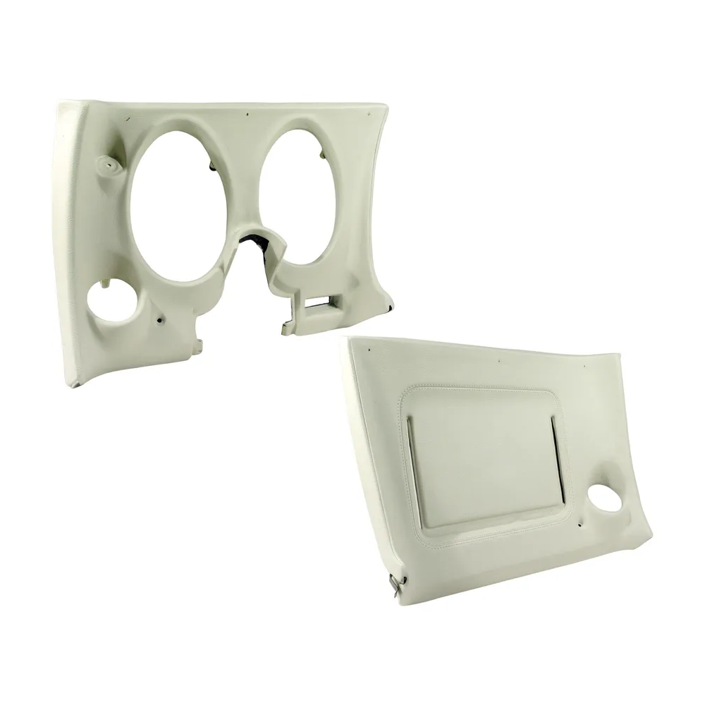C3 1977 Corvette Lower Dash Pad Pair with Lower AC Vent Cutout