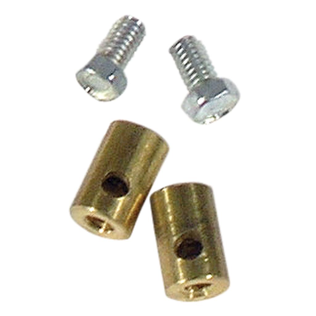 C3 1968-1975 Corvette Decklid Release Rod Stops W/Screws