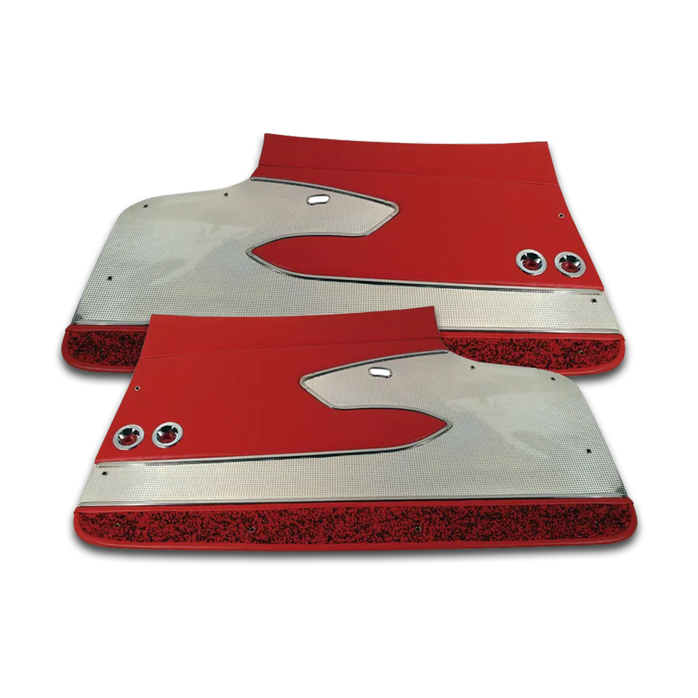 C1 1960 Corvette Door Panels - Leather Deluxe - Pair