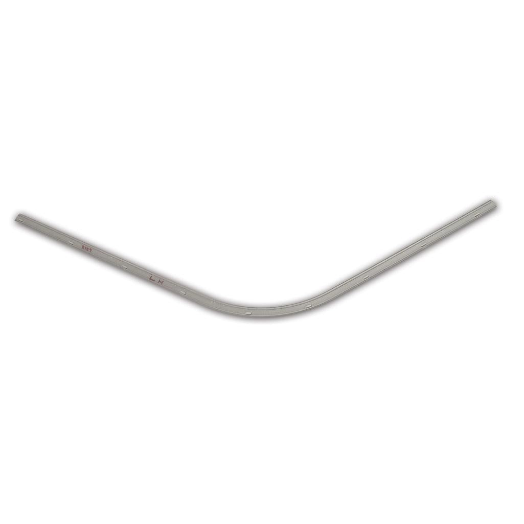 C1 1961-1962 Corvette Hardtop Rear Window Lower Molding Retainer Strip, LH
