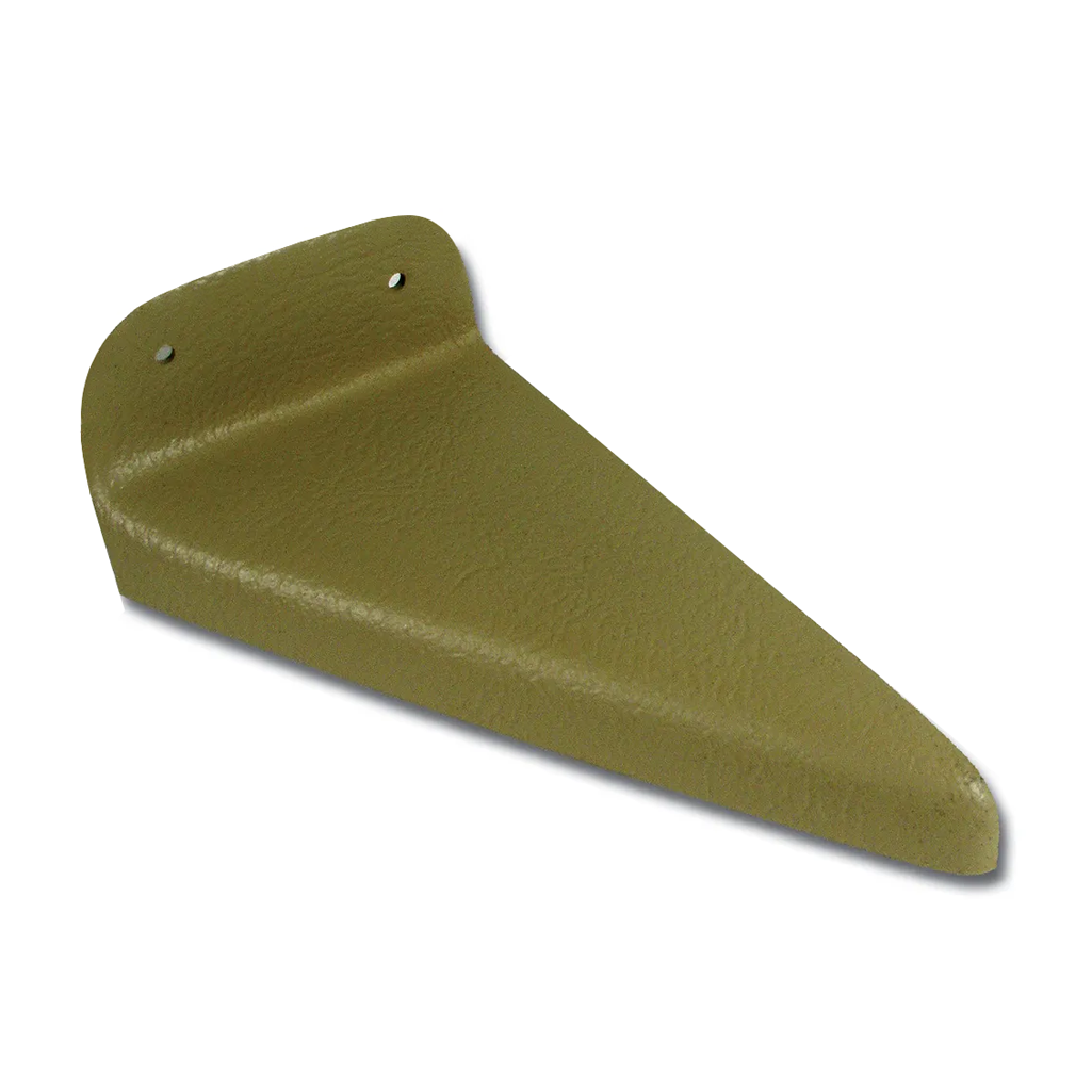 C3 1968-1975 Corvette Shift Console Trim Extension - Convertible with A/C