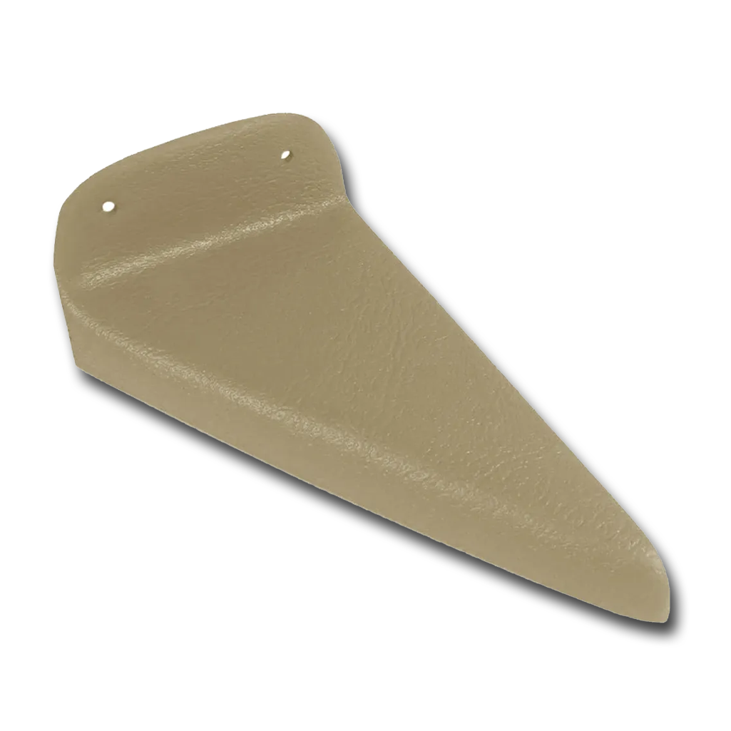C3 1968-1975 Corvette Shift Console Trim Extension - Convertible with A/C