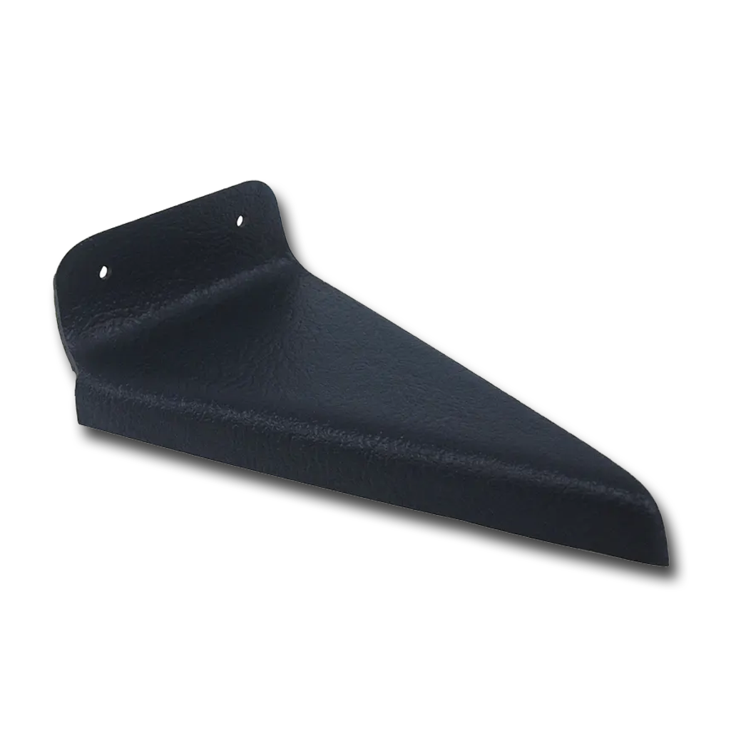 C3 1968-1975 Corvette Shift Console Trim Extension - Convertible with A/C