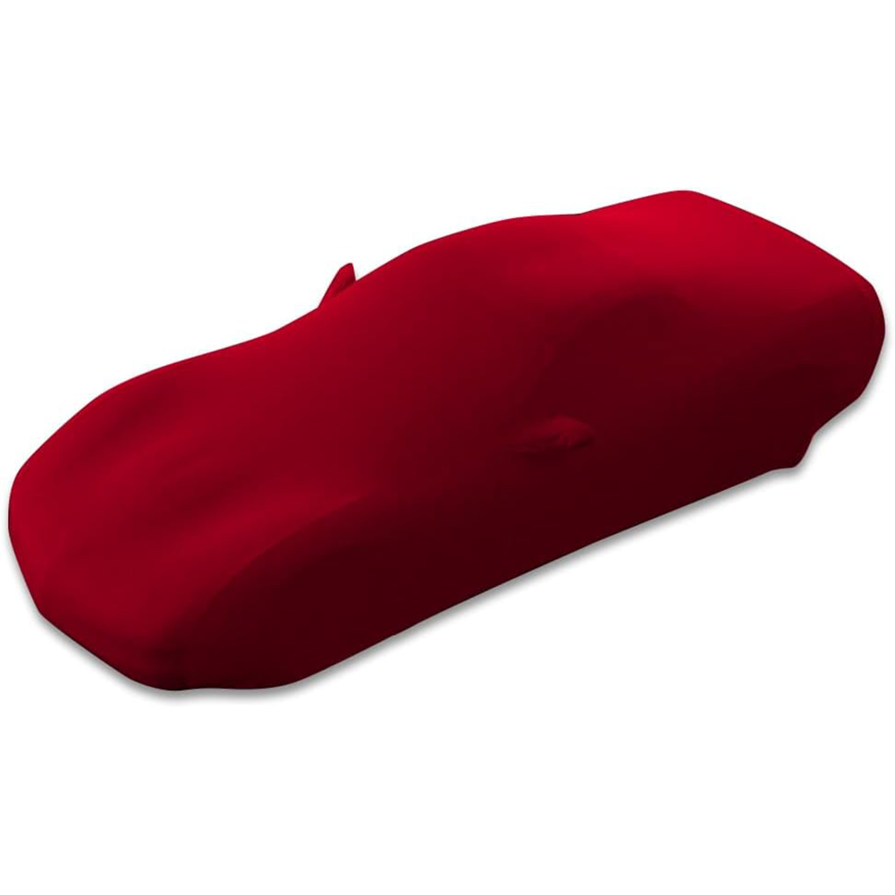 Corvette Ultraguard Stretch Satin Car Cover - Dark Red - Indoor : 1984-1996 C4