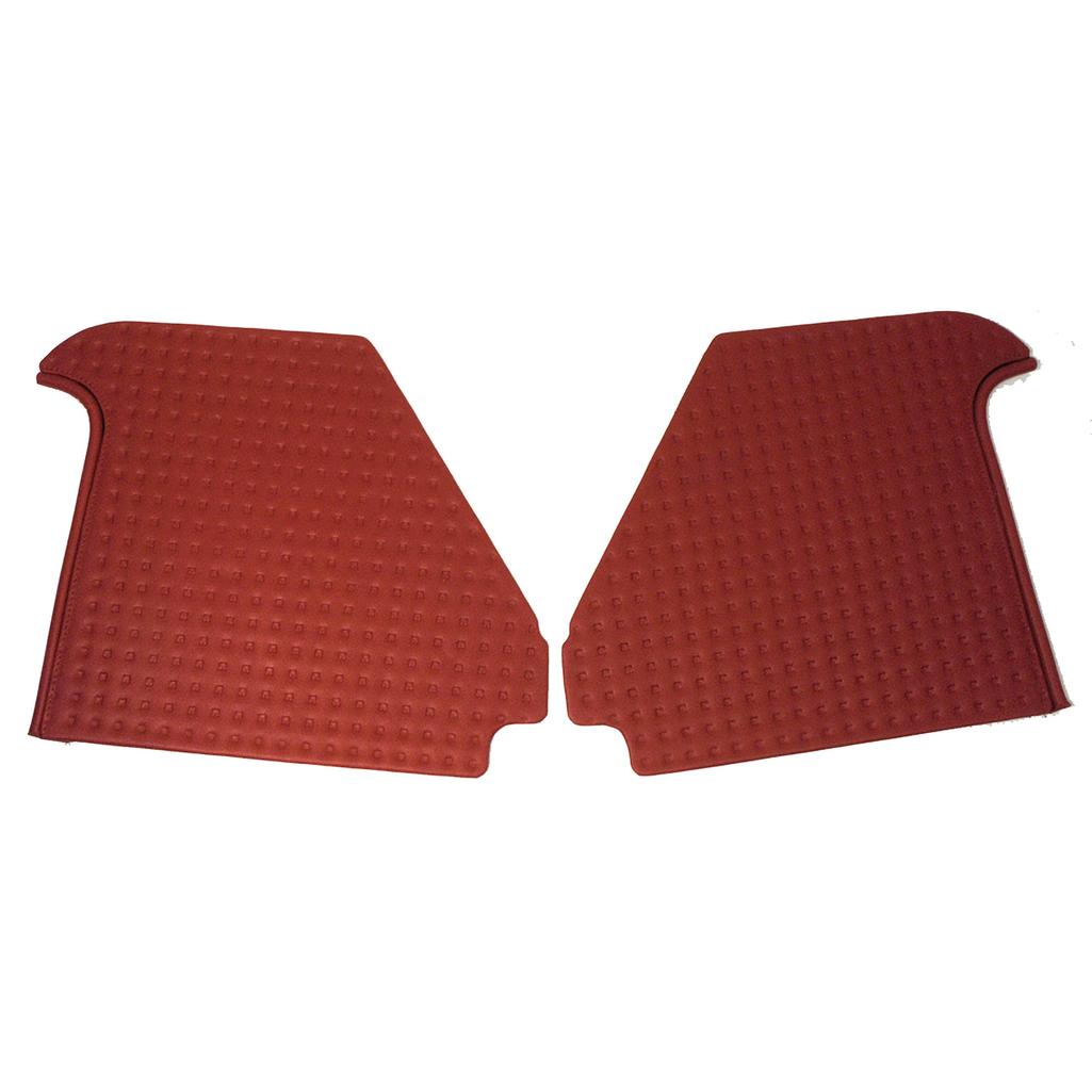 C1 1956-1957 Corvette Kick Panels, Red