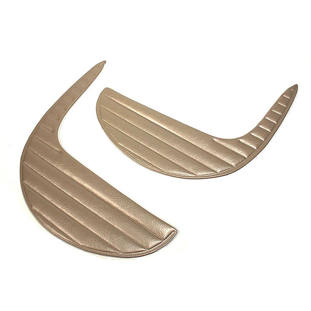 C1 1962 Corvette Kick Inserts, Fawn