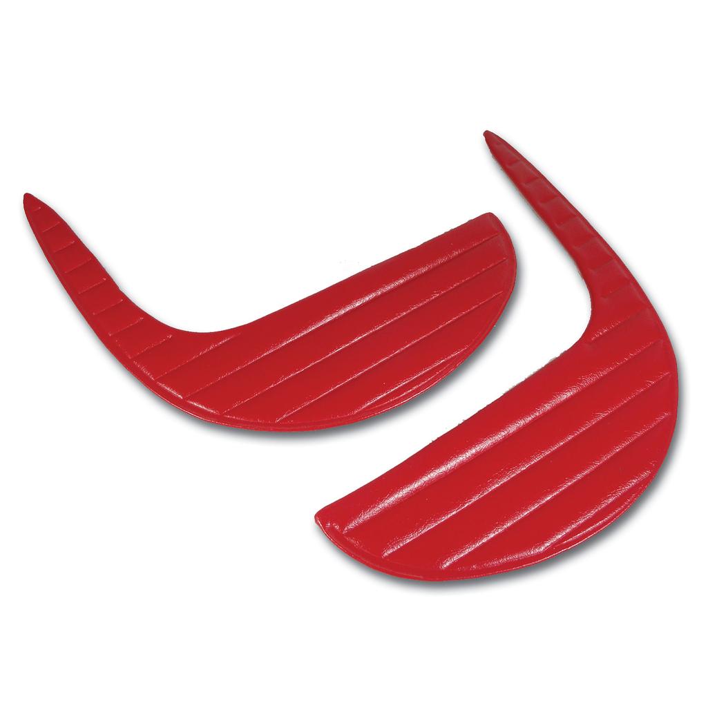 C1 1962 Corvette Kick Inserts - Red