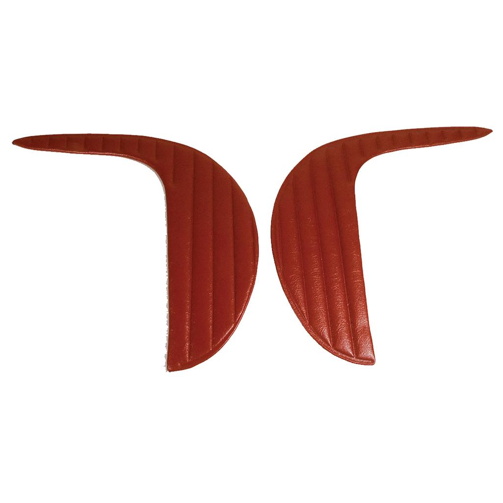 C1 1962 Corvette Kick Inserts - Red