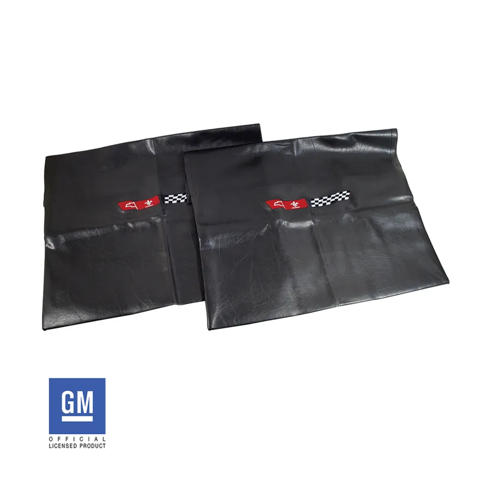 C3 1968-1982 Corvette Embroidered T-Top Bags - Black W/1981 Logo