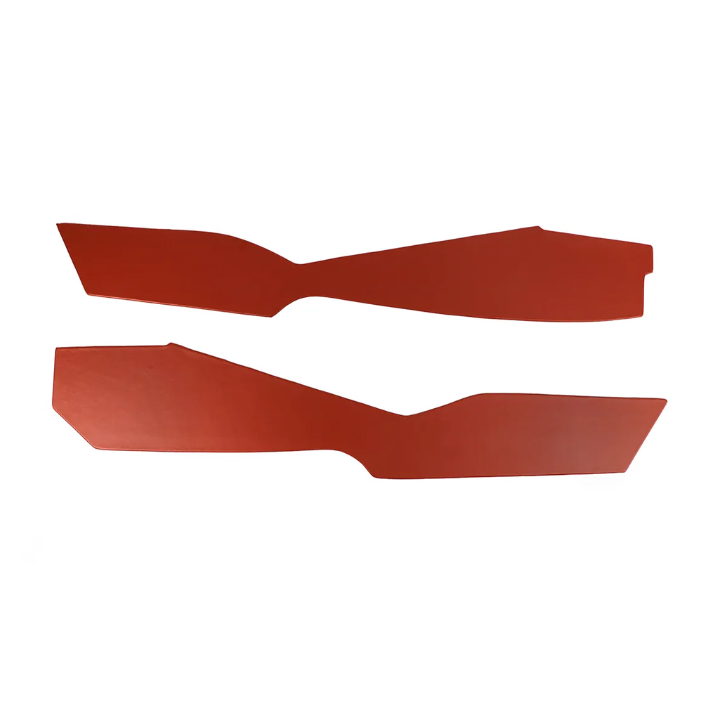 C3 1978-1981 Corvette Leather Console Side Panels - Pair