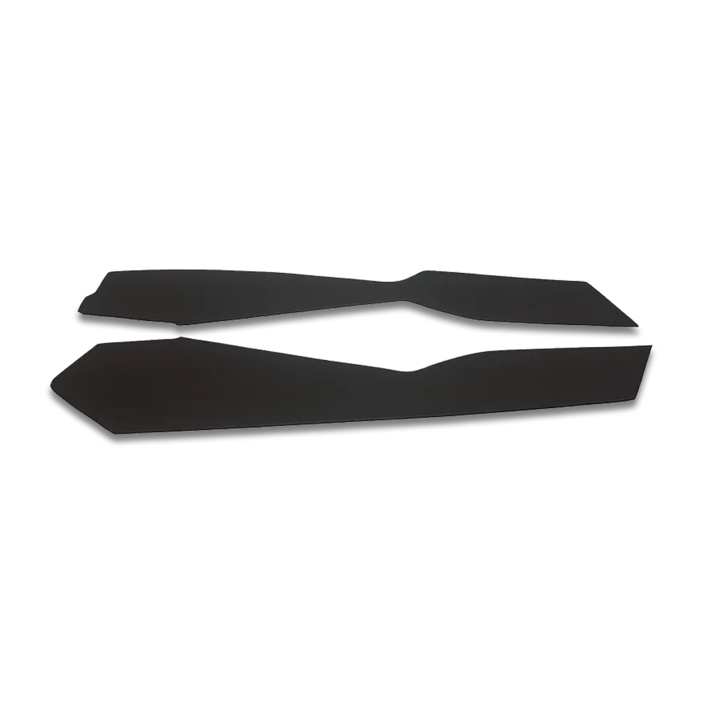 C3 1981-1982 Corvette Leather Console Side Panels - 1981 Late - Pair