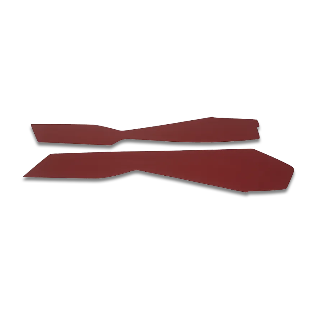 C3 1981-1982 Corvette Leather Console Side Panels - 1981 Late - Pair
